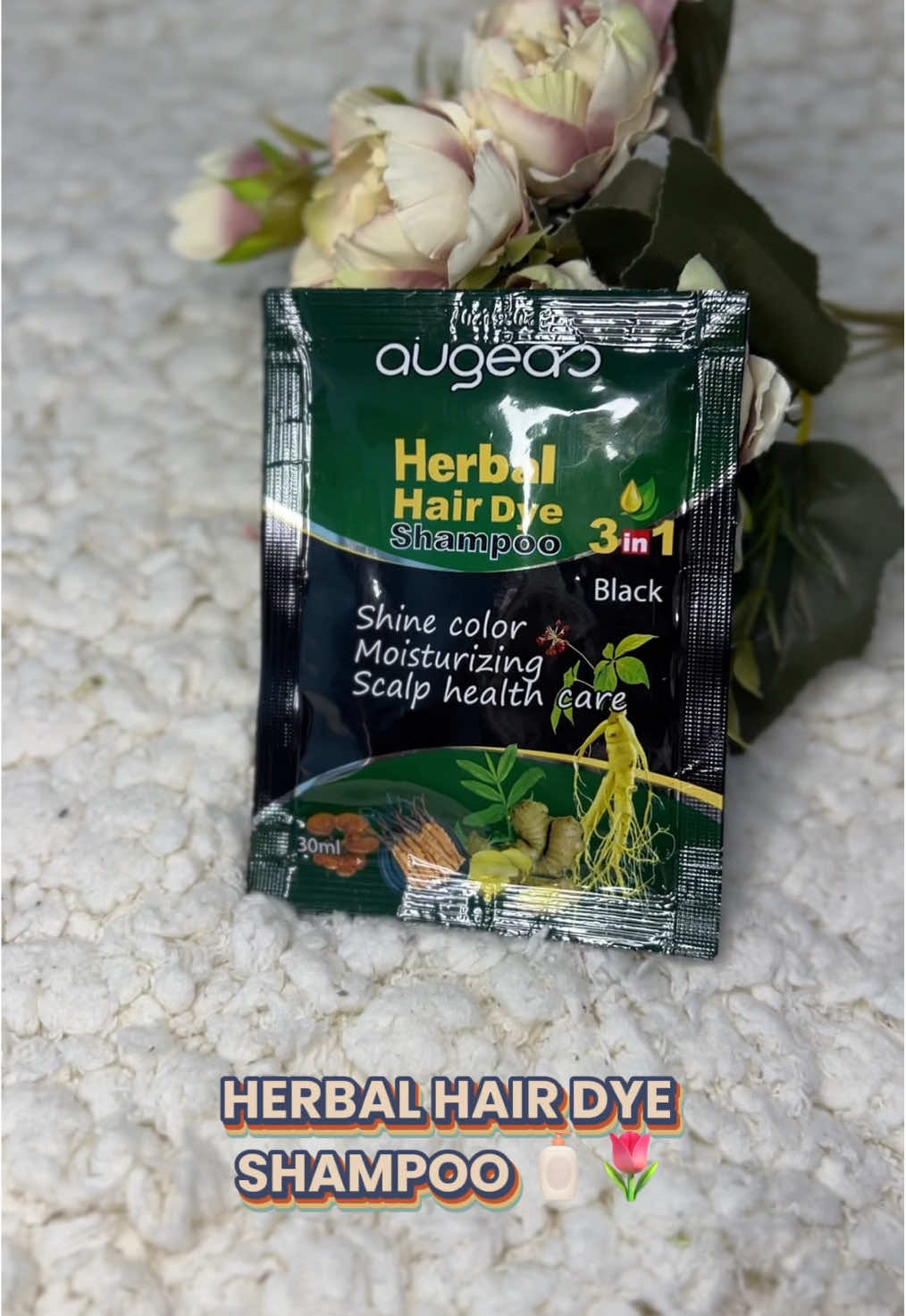 Yiiie #haircolor #blackhair #colorshampoo #augeashairdyeshampoo #fyp #foryoupage 