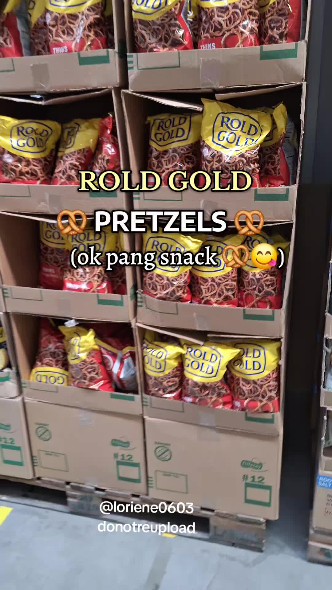 PRETZEL 🥨🥨 OK PANG SNACK #pretzel #pretzels #roldgold #snack #snacks 