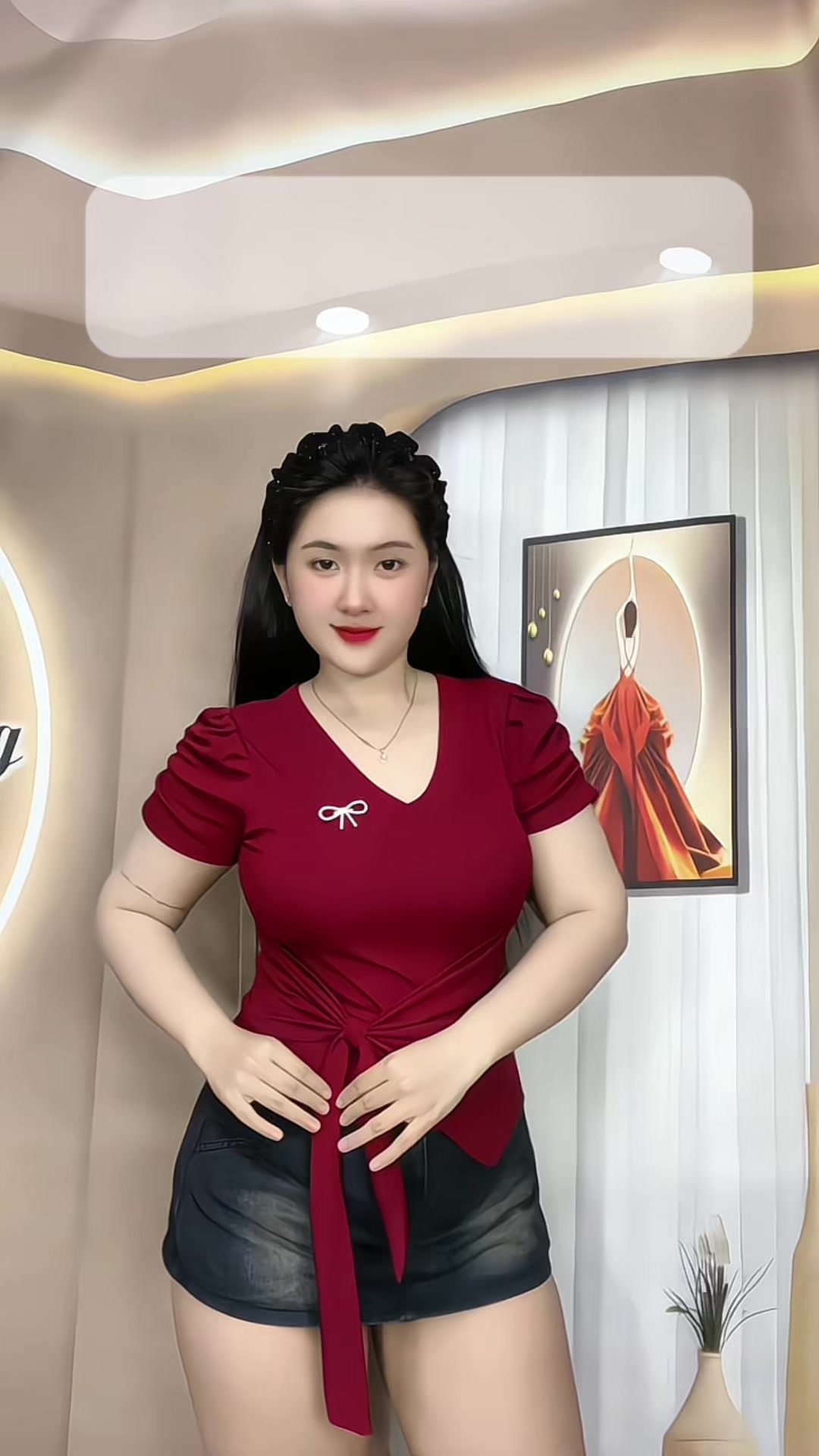 Áo xinh #bigsize #women #top #chubbygirl #hot 
