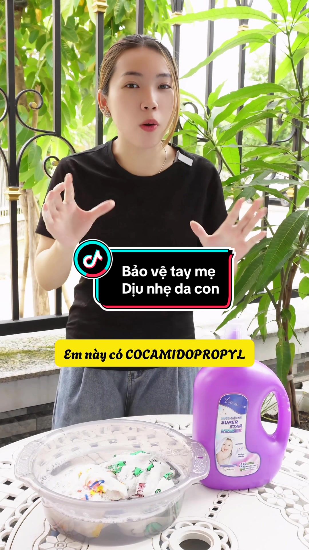 Lucky Star chú trọng về an toàn từ làn da con đến bàn tay mẹ #xuhuong #viral #mevabe #suatambe #nuocgiatxabe #baby #luckystar 