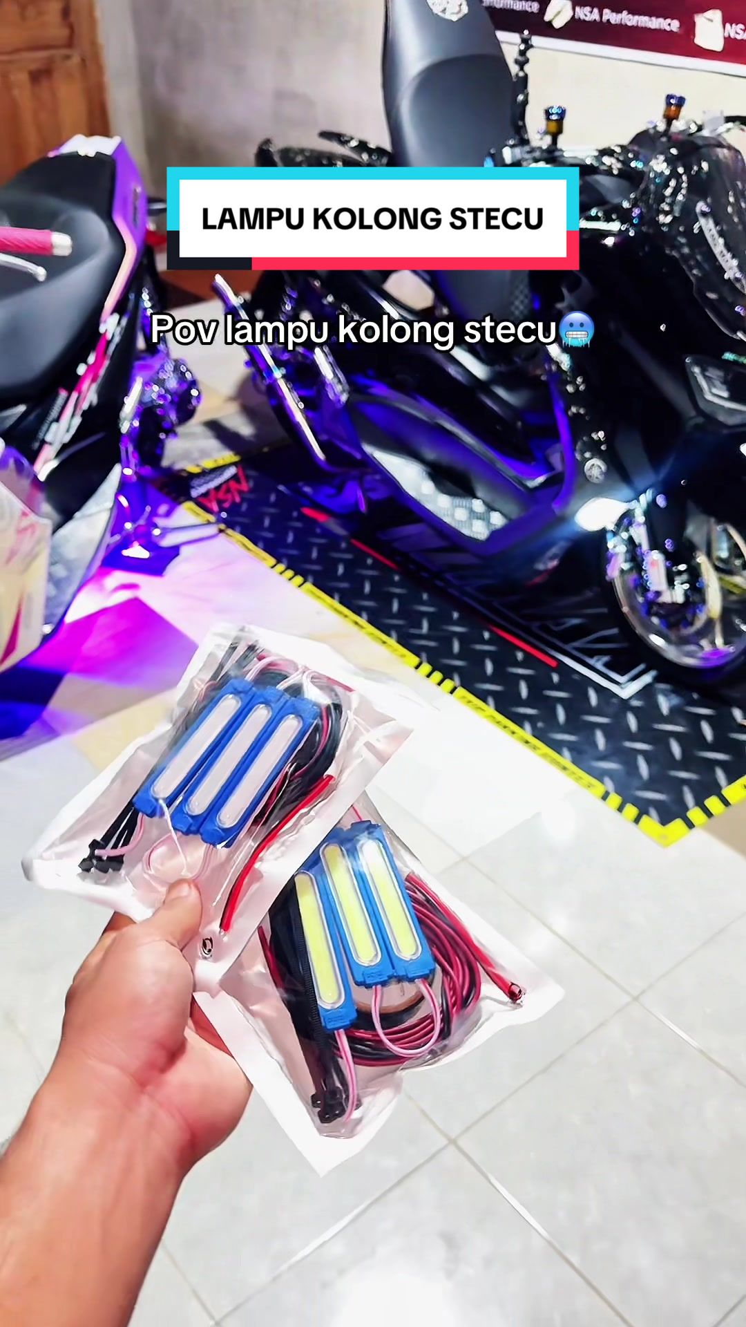 Lampu kolong stecu 🥶
