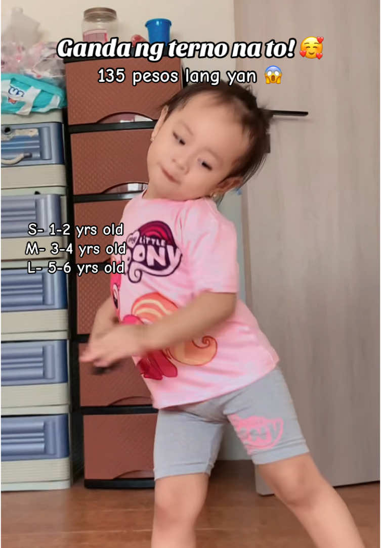 Ang ganda ng terno na to grabe 🥰 #terno #babiesoftiktok #babyootd #fyp #tiktokviral #toddlersoftiktok 