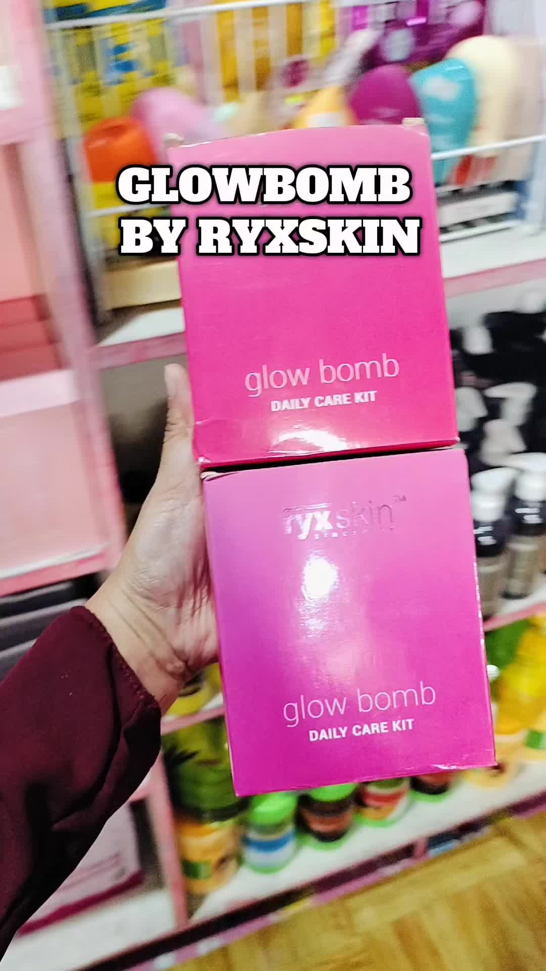 THIS IS YOUR SIGN TO USE ✨ GLOW BOMB ✨ Breakouts? Pimples? Acne? Dark Spots? Melasma? Textured Skin? i-glow bomb mo na yan!  EXCITED NA AKO. MAG GLOW BOMB DIN AKO MAMAYA.  SABAY TAYO, SLAYERS? 🙈😍  #Ryx #RyxSkin #SlayTheDay #GlowBomb