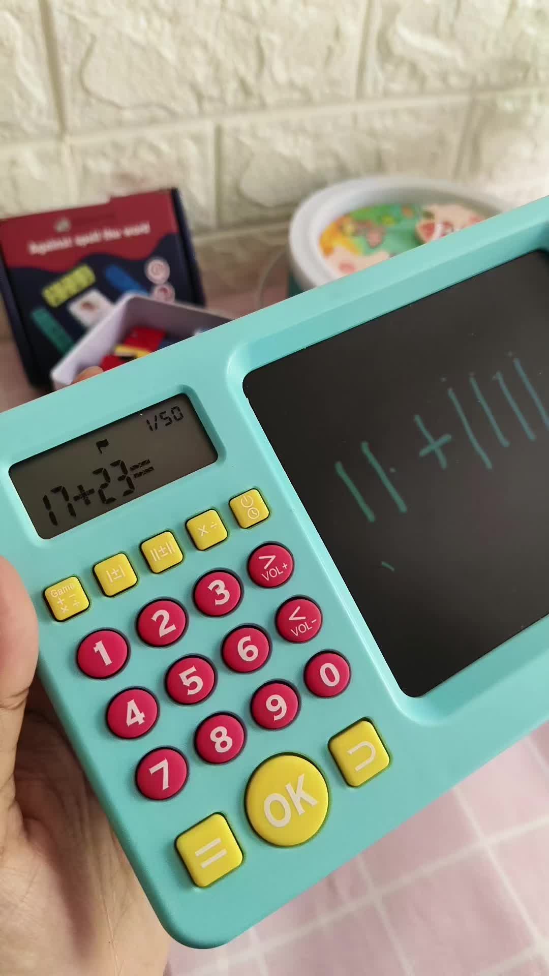 Tengah murah tau #calculator #earlyeducation #educationaltoys #educationaltoy #education #latihtubimatematik #latihtubi 