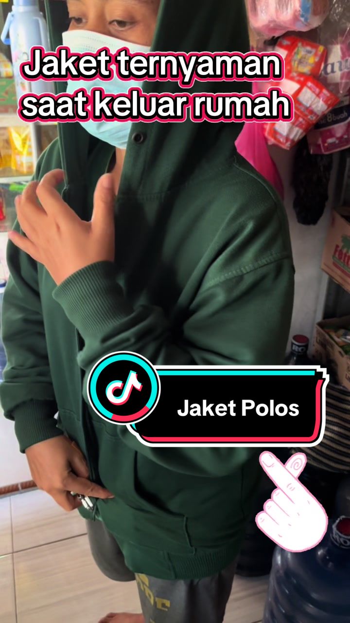 Jaket Zipper Hoodie Polos cocok buat Pria dan Wanita, yg mau cek di keranjang 🛒 #jaketpolos #jaketzipper 