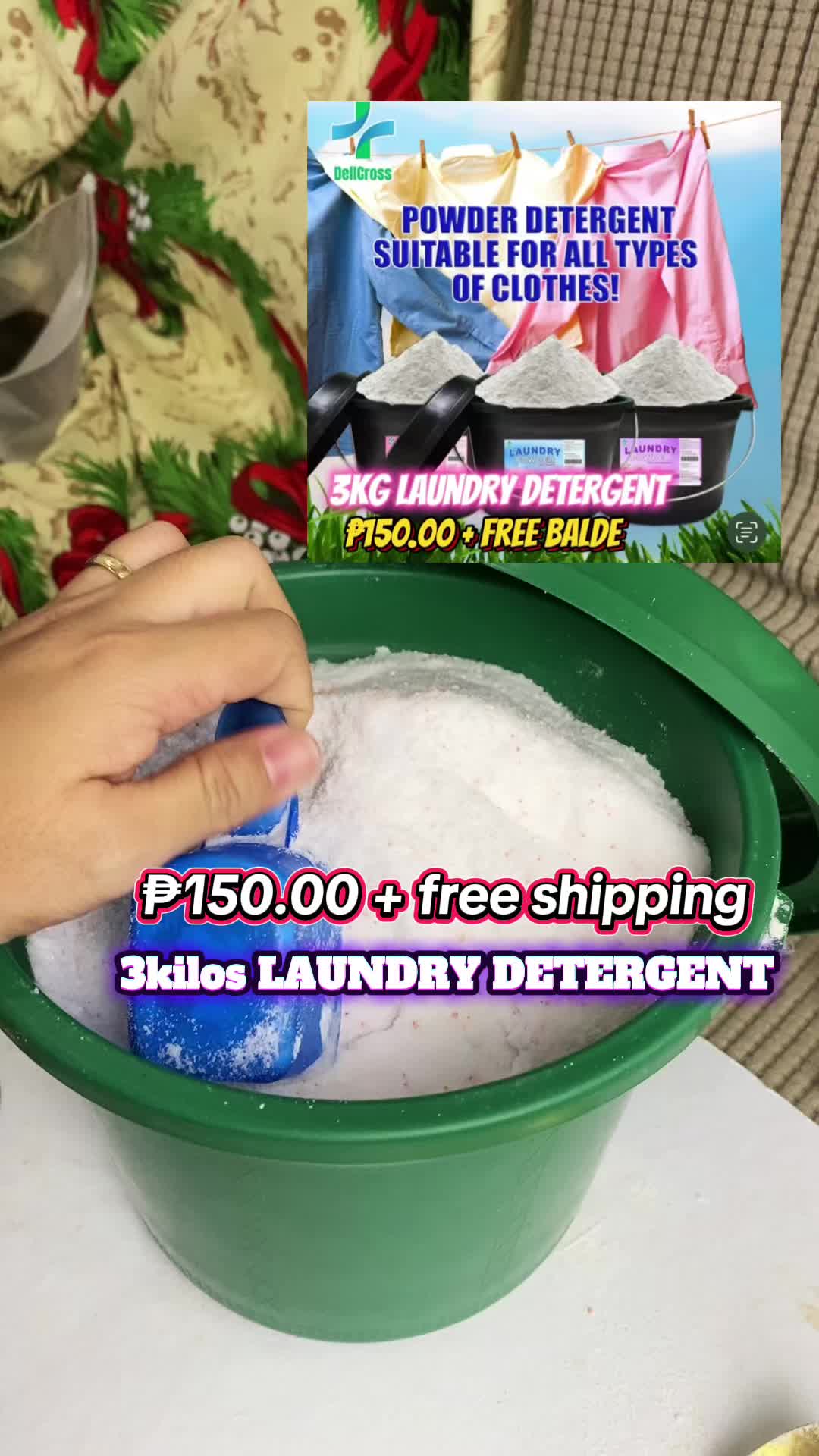 Grabe ang bango at mabul talaga!!!! Perfect sabon panglaba!! #tiktok #dellcross #detergent #laundrydetergent #powderdetergent #powder 