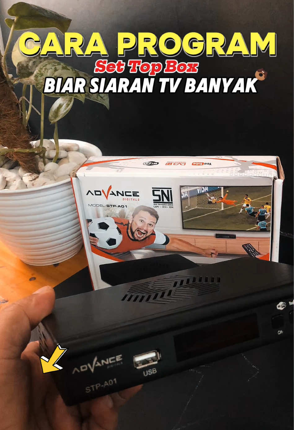 Cara Setting Set Top Box Advance #gebyarbelanjanovember #settopboxtvdigital #jagoanvideotrending #promoguncang1111 