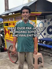 Kenalin “PAK JAJANG” jualan soto mie di jalan Ampera. 1-10 dikasih rate berapa? #HeymaleHitYou #heymaleid #zaraversibpjs #heymalepim2 #mincalmakeover 