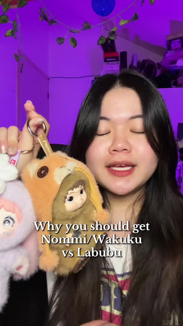no hate to labubu ok!! but nommis and wakukus are just wayyy cuter (for me :D) #fyp #wakuku #labubu #nommi 