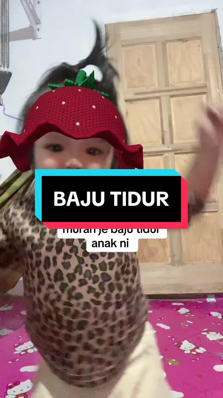 baju tidur corak harimau tekan beg kuning #bajutidurbudak #baju #fyp #affiliatemarketing #affiliate 