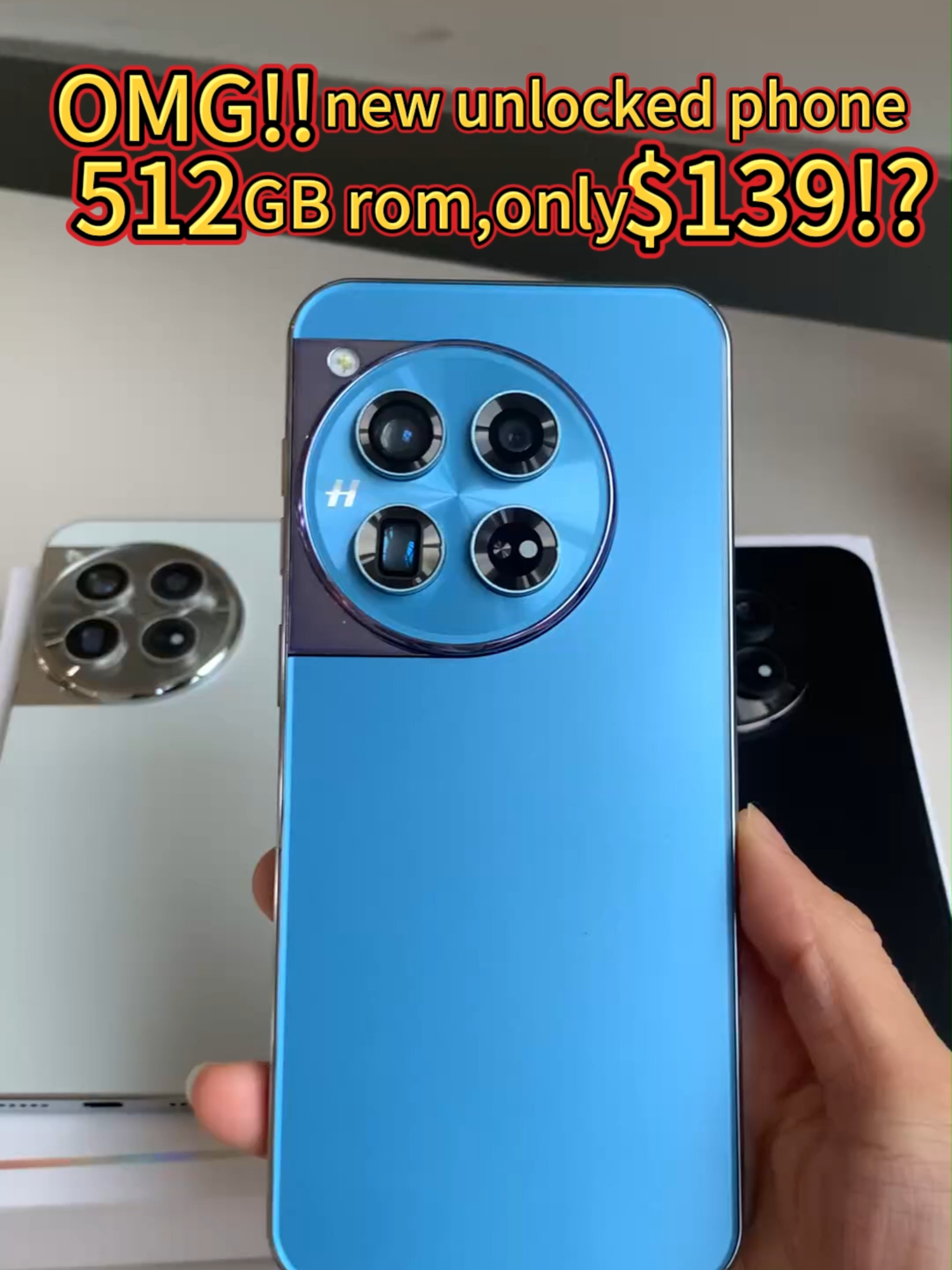 214-2#cellphone #ElectronicsWeek #tiktokshopyearendsale #ShopVideoCarnival #cellphon #gamingphones #tiktokshopblackfriday #tiktokshopcybermonday #pictures #TikTokShopYearEndSale #TikTokShop #cellphones #smartphone #picture #foryoupageofficiall #miami #california #michigan #texas #new It is unlocked! Connectable with 5G networks in all countries around the world! 2024 latest model tb3! 10 core 8gen2 processor, 8Gram + 512Grom, very powerful and good. 16MP + 56MP camera! 6.8 inch screen, 7800 mAh battery, less than $120! That's crazy. You have to check this out