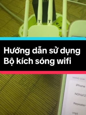 Hướng dẫn sử dụng bộ kích sóng wifi 4 râu#morongsongwifi #kíchongwifi 