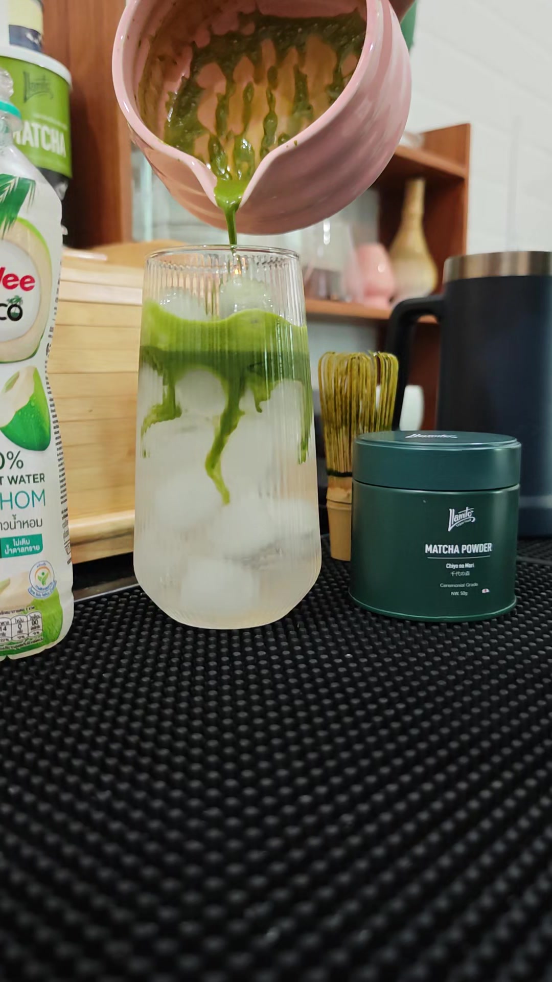 #อร่อนมากกก #มัทฉะมะพร้าวน้ําหอม #coconutmatcha อร่อยหอมนัวมากกก มัทฉะมะพร้าว