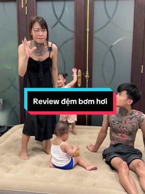 Ngủ êm như trên mây ☁️ – chỉ cần bơm hơi là có giường xịn mọi nơi! Gọn nhẹ, tiện lợi, đem theo cả thế giới nghỉ ngơi bên mình 💨 #dembomhoi #linhkit #hoangdinhan 