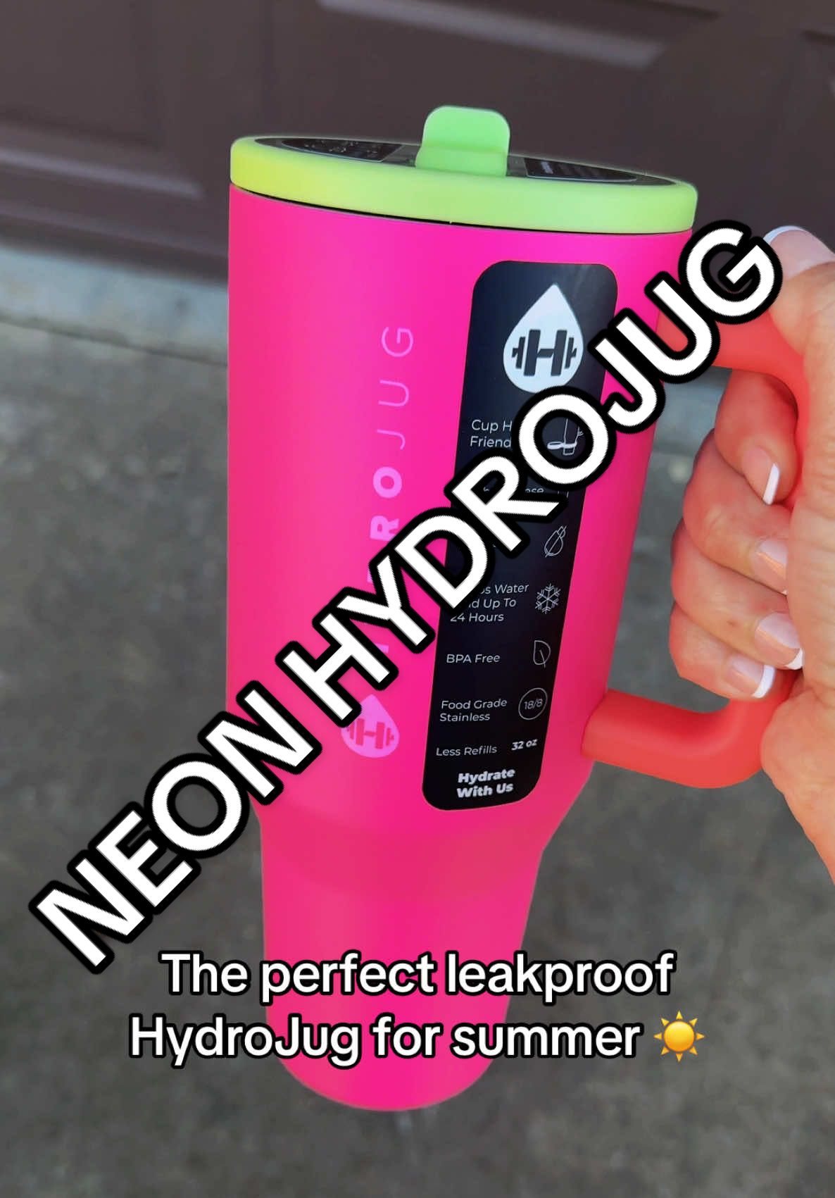 I’m obsessed with these colors 🤩 this one is orchid!  #hydrojug #leakproof #tumbler #tumblersoftiktok #spillproof #hydration #summertumbler #hydrate #hydrated #tumblercups #cups #creatorsearchinsights #creatorsearchinsight #tiktokshopfinds 