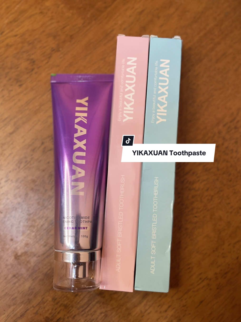 nak gigi putih & nafas yg segar? @YIKAXUAN-MY #fyp #foryourpage #yikaxuan #yikaxuantoothpaste #toothpasteviral #ubatgigi #ubatgigimurah #ubatgigiviral 