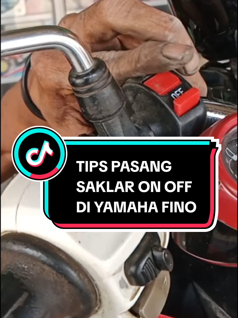 Cara pasang saklar on off di Yamaha fino injeksi #CuanTanpaBatas #benkel #otomotif #kotabogor #alantobing #fyp 