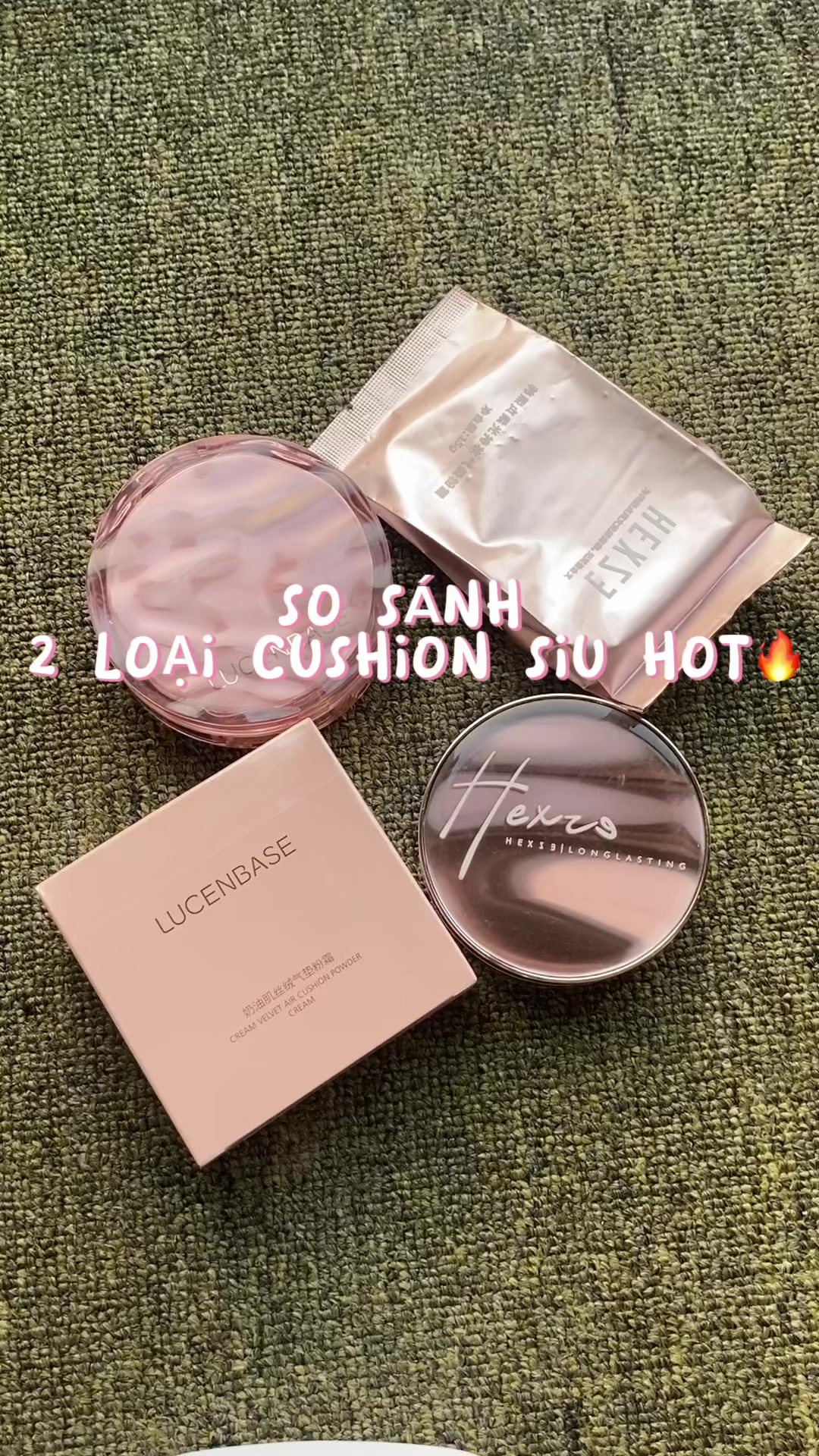 2 em này siu hot rồi 😍#cushion #hexze #lucenbase #kemnen #makeup #xh #xuhuong  #xuhuongtiktok 