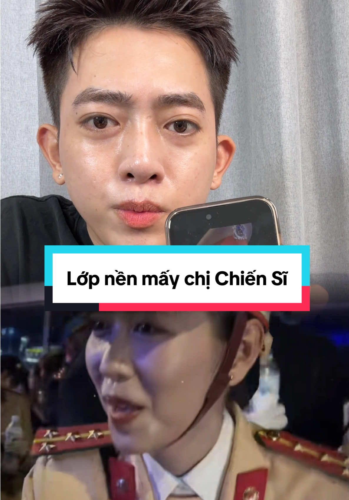 Lớp nền mấy chị Chiến Sĩ @Panda Chân Lý #hoanganhpanda #learnontiktok #tiktokgiaitri 