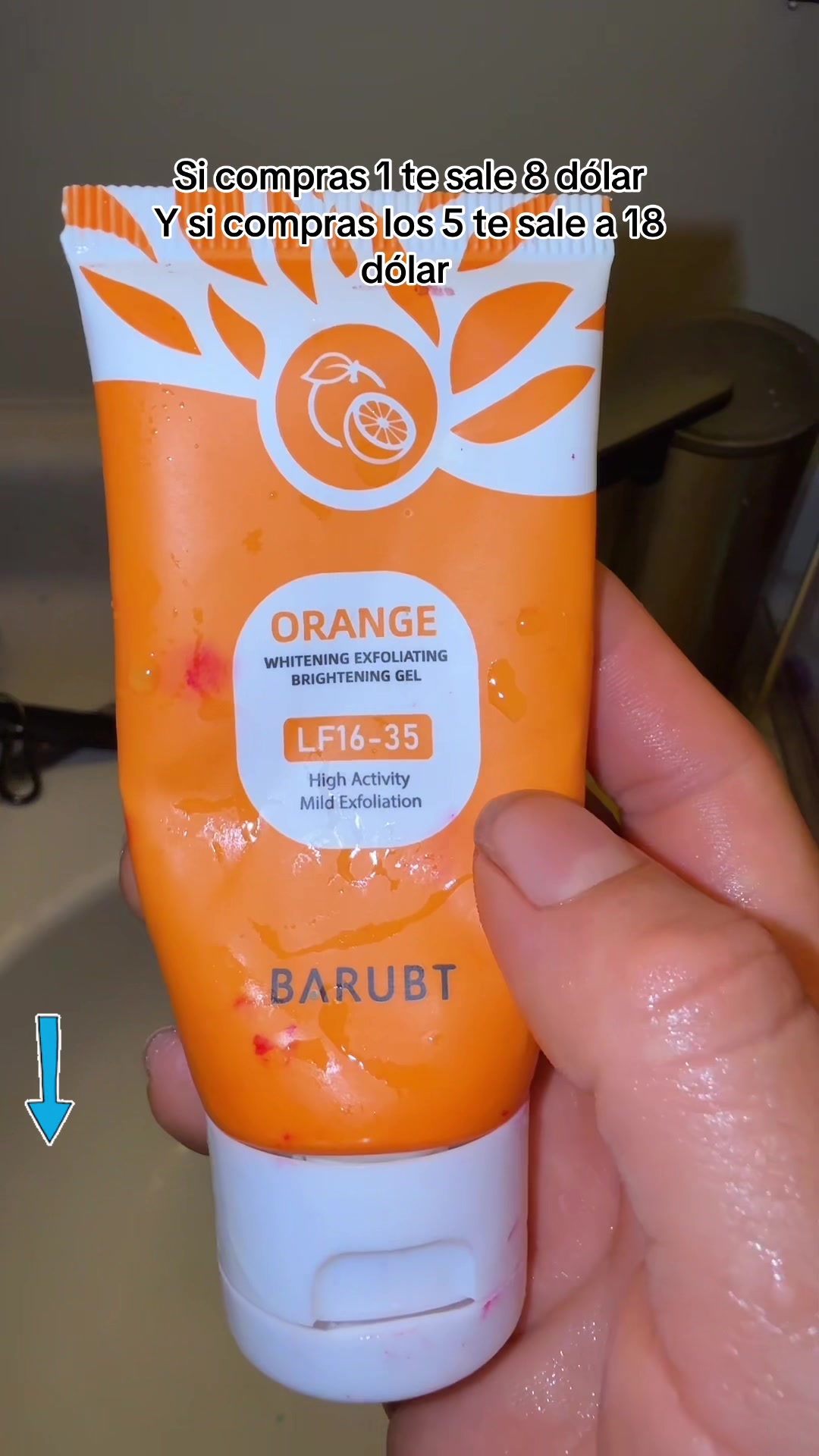 #orange #exfoliante #anitaceto 