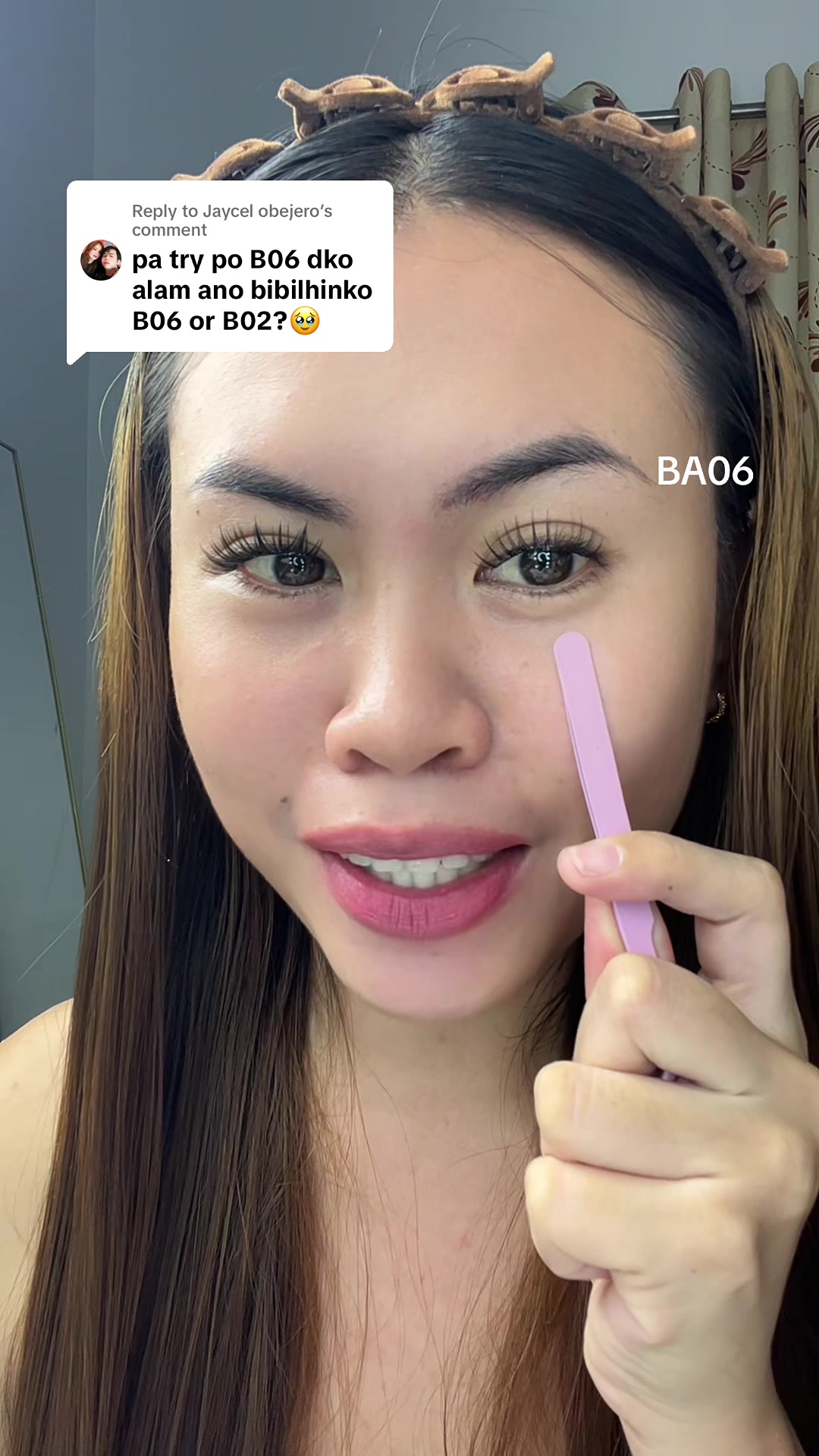 Replying to @Jaycel obejero BA06 And BA02 comparison from babelash  #babelash #gluefreeeyelashes #diylashextensions #diylash #diylashes 
