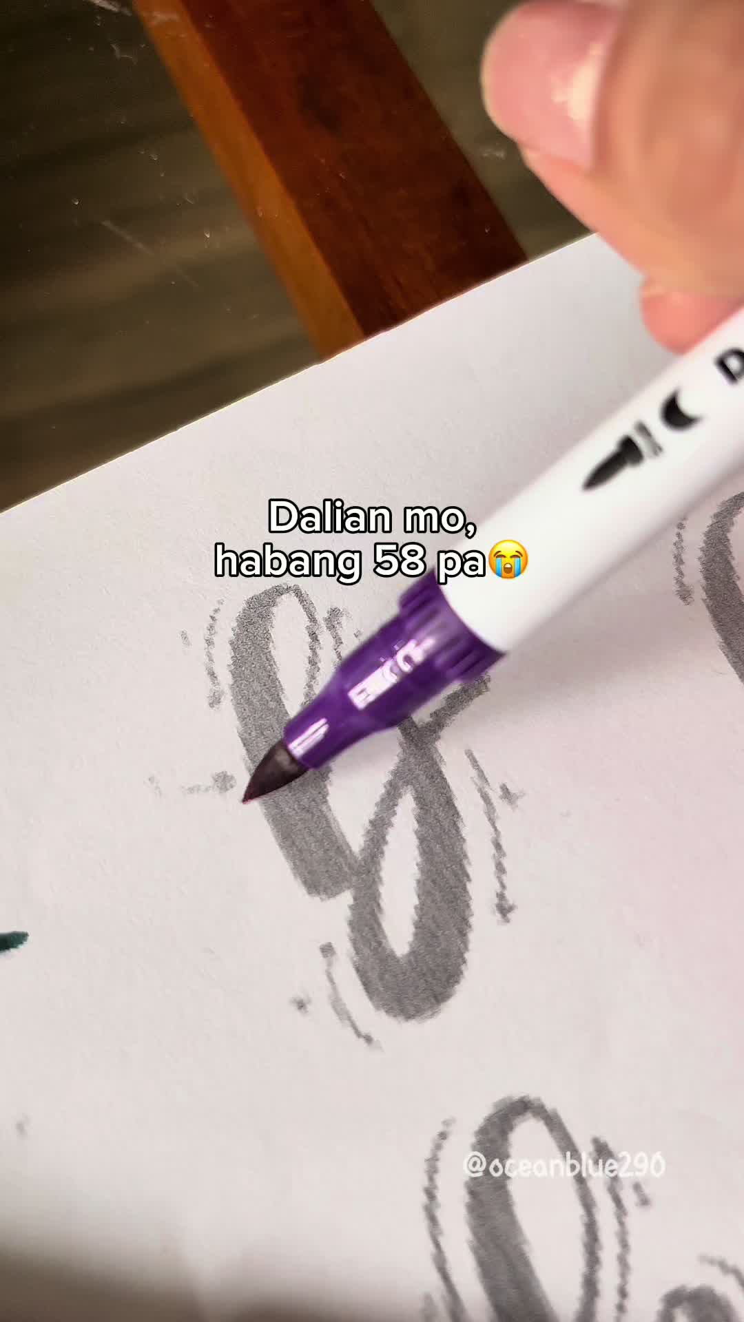 calligraphy marker na hindi bumabakat❤️ Tags: "brush pen calligraphy, brush pen markers, calligraphy marker, color markers, dual markers drawing" #brushpen #lettering #schoolessentials 