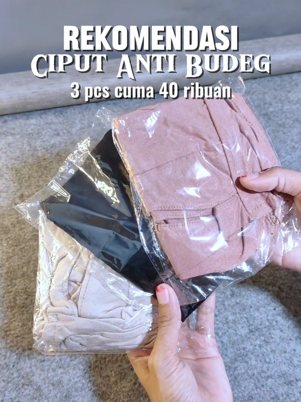 ciput anti budeg. d jamin ga bakal mlorot² #inner #ciputantibudeg #ciputrayon #ciput 
