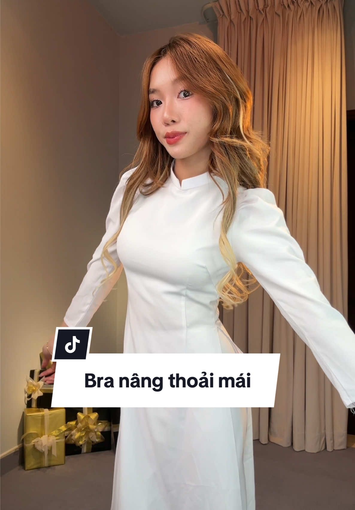 Trả lời @♌️ áo trắng Keo chọn màu BLUE nha, trong vid e Nhi cũng mặc blue lun á😙#Nhivisecret #Visecretbra #outfit #brathoangkhi #brakhongvien #samtetbaovui #aosomi #aothun 