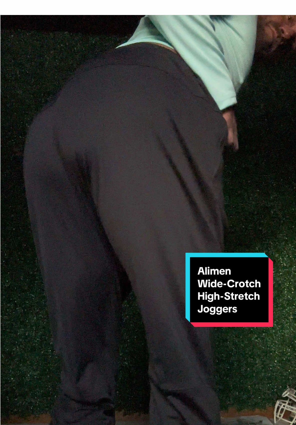 Alimen Wide-Crotch High-Stretch Men’s Joggers #mensfashion #alimen #joggerpants #sweatpants #fyp