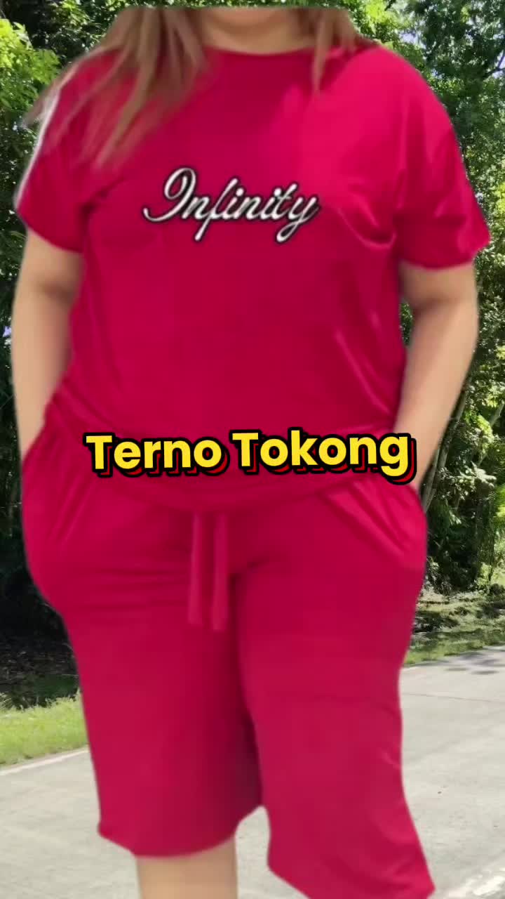 Terno Tokong  #plussize #women #terno #pants #blouse #shirt #ootd #streetwear #morebuyerstocome #trending #viral 