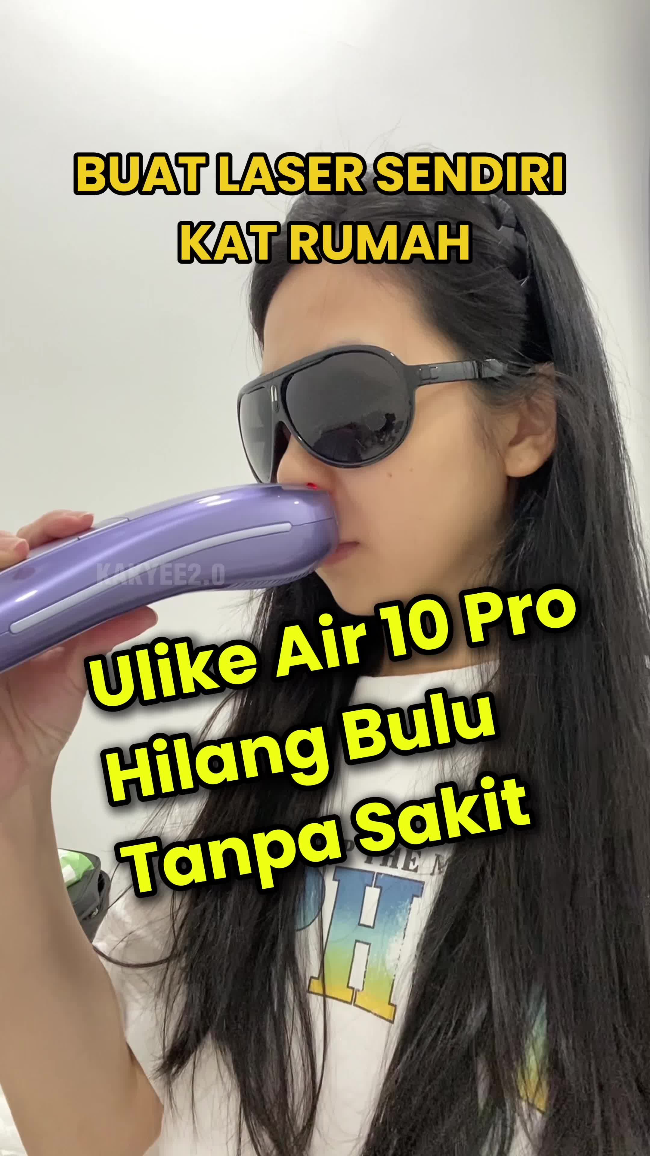 Sejak ada benda ni boleh buat laser buang bulu-bulu tanpa sakit kat rumah! Jimat Masa Jimat Wang! #ulikeair10pro #ulike #air10pro #hairremoval #ulikebeautytech #ulikebeautytechathome