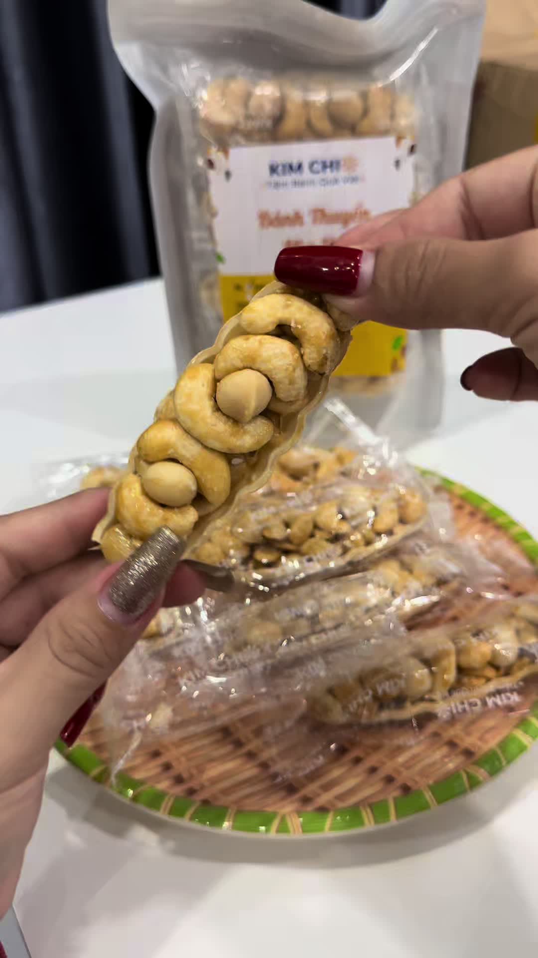 Bánh thuyền điều Macca##mongkieuxaykenh##banhthuyendieumacca##banhthuyendieu##xuhuong