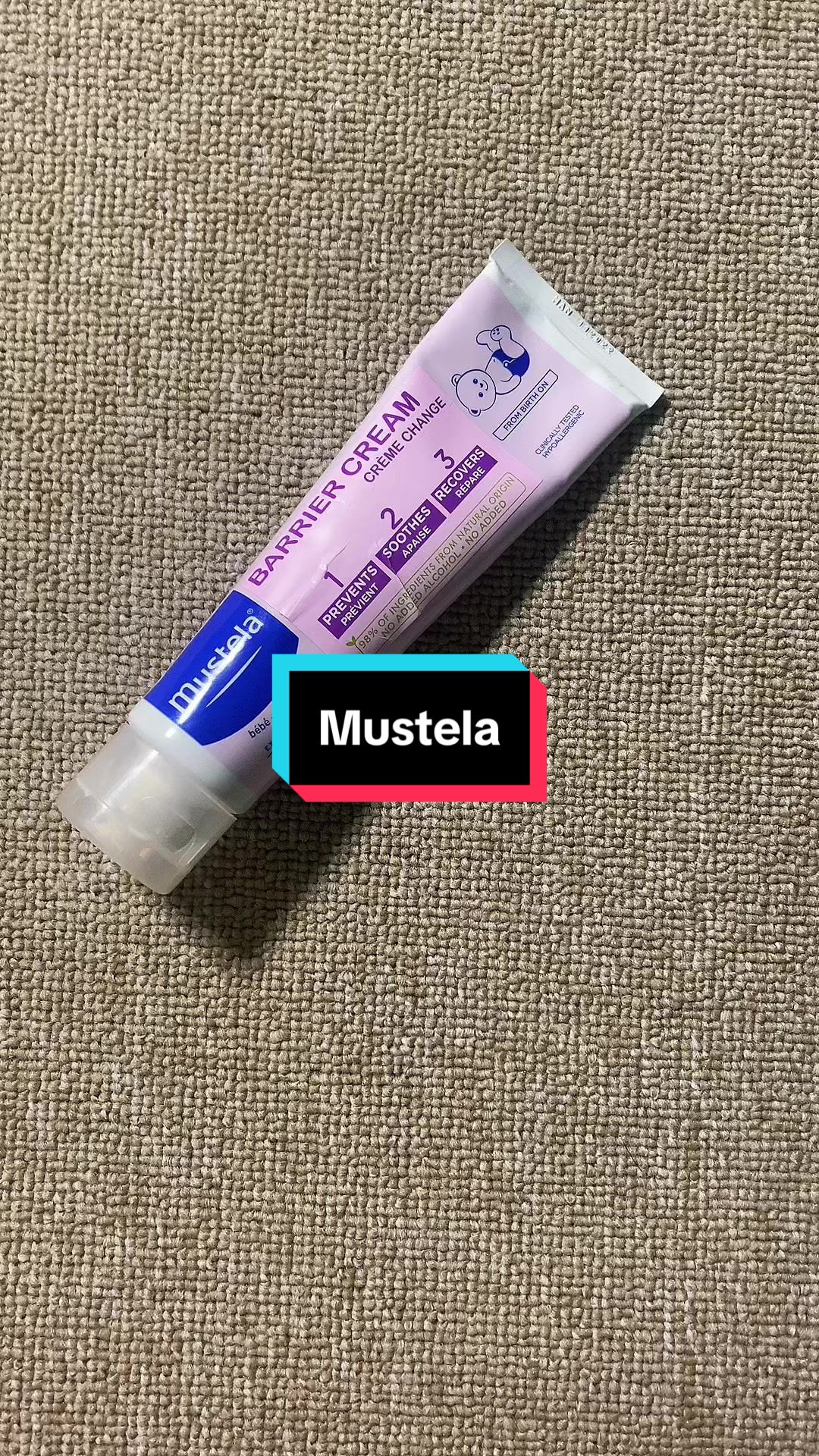 Mustela barrier cream #mustela #mustelababy #krimruampopok #ruam #krimruam #promoguncang1212 #gebyarbelanjanovember #cuantanpabatas #racuntiktok #busuilife 