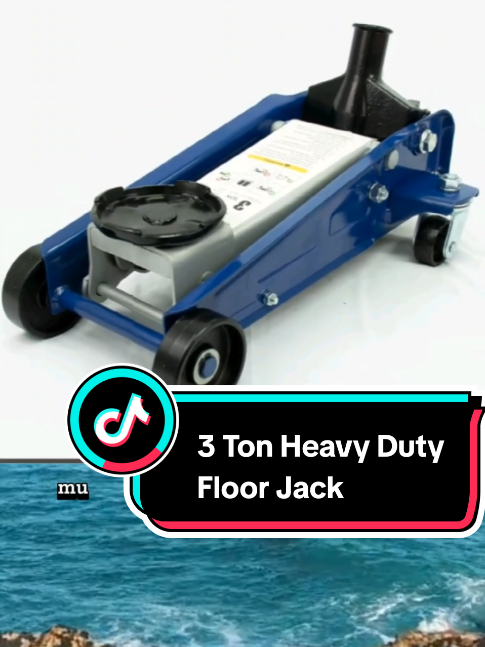 Heavy duty floor jack garage hydraulic jack 3 ton #floorjack #nice #workshop #fyp #car #racuntiktok #stayathome #affiliatemarketing #tiktokshop #affiliate #malaysia 