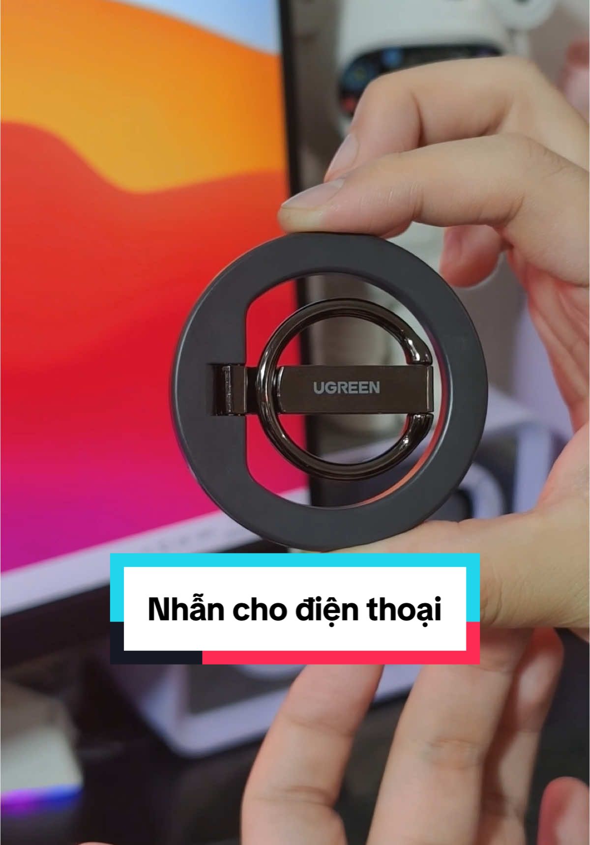 Nhẫn cho điện thoại. Nghe lạ anh em nhỉ #duyayvi 