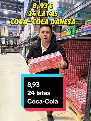 Comprar CocaCola Barata en TikTok Shop ya es posible, 24 latas por tan solo 8,93€ CocaCola Danesa #cocacola #cocacolabarata #comprarcocacola #kiwimarket #ofertas #supermercado