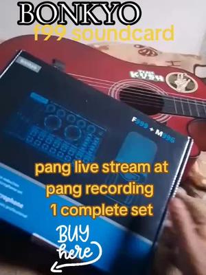 bonkyo 1 set sound card for streamers ang singers#sonudcard#bonkyo#f99#trending #trend #buhaybanda#buhayaffiliate 