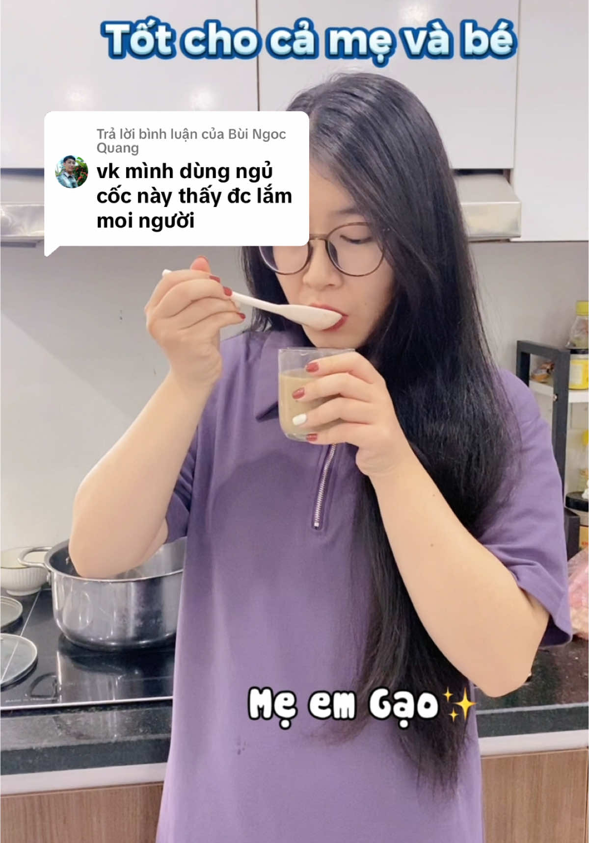 Trả lời @Bùi Ngoc Quang Ngũ Cốc Bầu Lạc Lạc các Mom có thể dùng ngay từ những ngày đầu thai kỳ, có thể dùng trong cả thai kỳ nếu không uống được sữa bầu. Mẹ bầu uống thay các bữa phụ đủ chất lại thơm ngon, tốt cho sức khoẻ ạ🥰🥰 #mangthai #mebau #ngucocbaulaclac #ngucocbau 