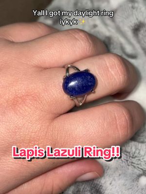 #vampire #vampirediaries #damonsalvatore #daylightring #lapislazuli #crystals #rings #ring #tiktokshop #jewelry #ringsoftiktok 