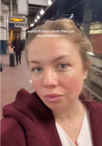 as a 38y.o volufilline is what you need to age gracefully … also it won’t work for your boobs! @medicube US Store  #medicube #collagen #antiagingtips #undereyebags #volufiline 