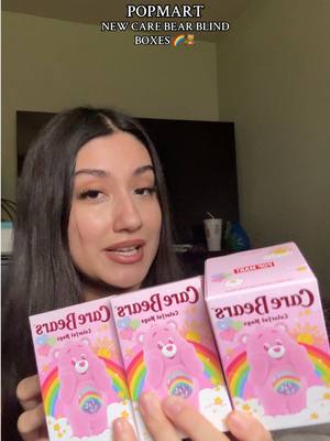 SO CUTE!! 🥹🌈 @POP MART US @POP MART US LOCAL @POP MART US SHOP #popmart #carebear #popmartunboxing #popmartglobal #blindbox #unboxing #cheerstosummerfun #PopMartNewArrivals #popmart #skullpanda #labubu #fyp