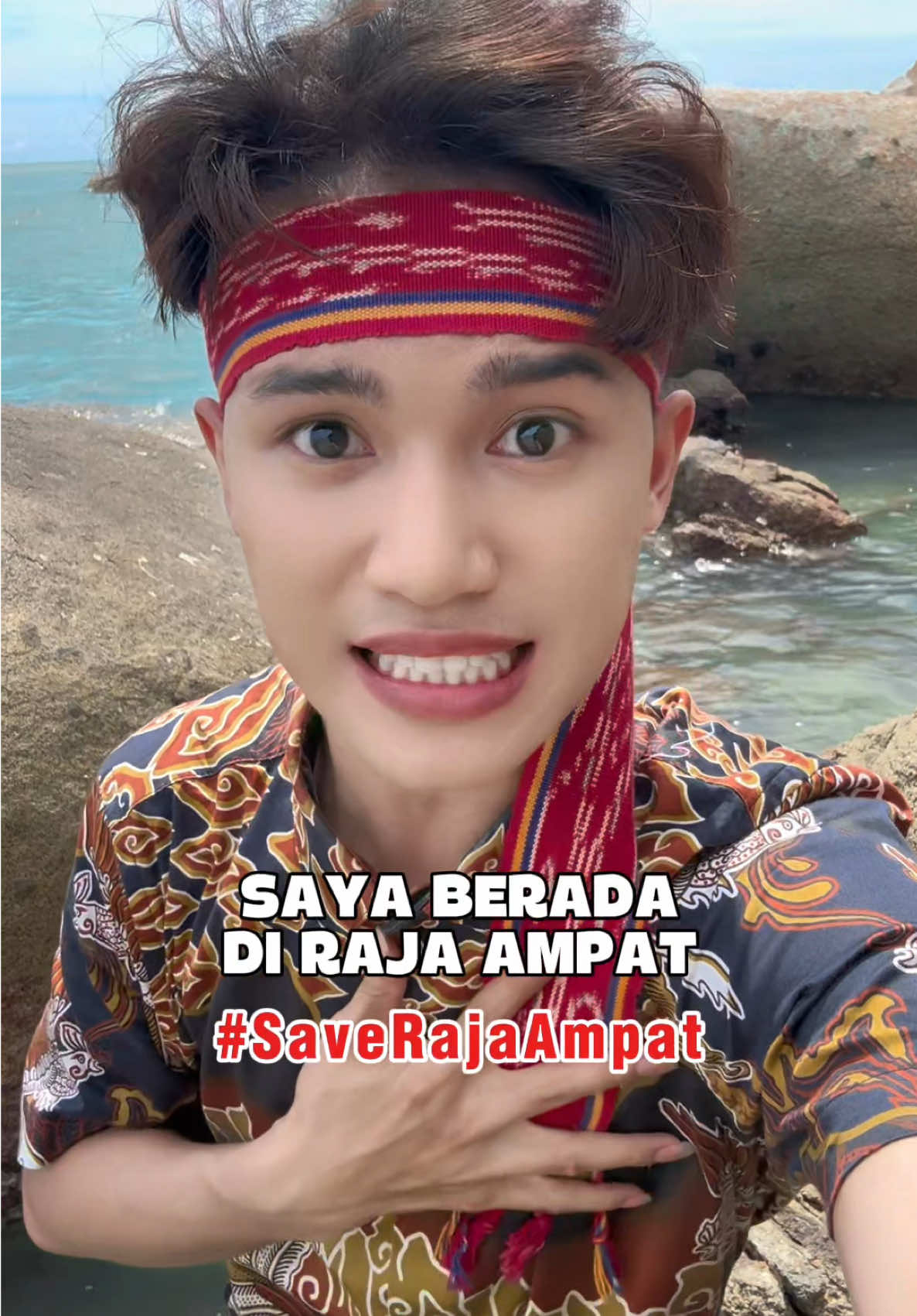 saya IKY saya peduli RAJA AMPAT SaveRajaAmpat