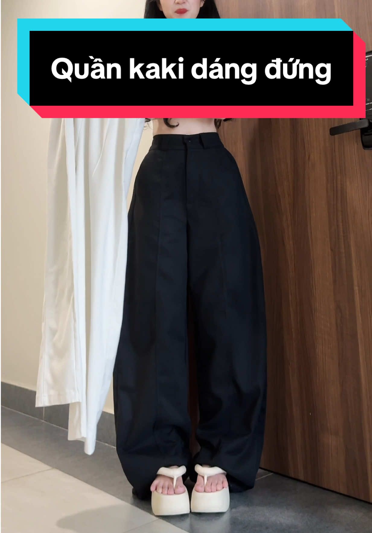 Quần kaki dáng đứng #xuhuong #hottrend #phanhriviuuu #quandephoido #quanbasic #thoitrangnu #fashion #viral #macdepmoingay #outfitideas #quanxinh #quanongrongnu #reviewquanao #quankaki 