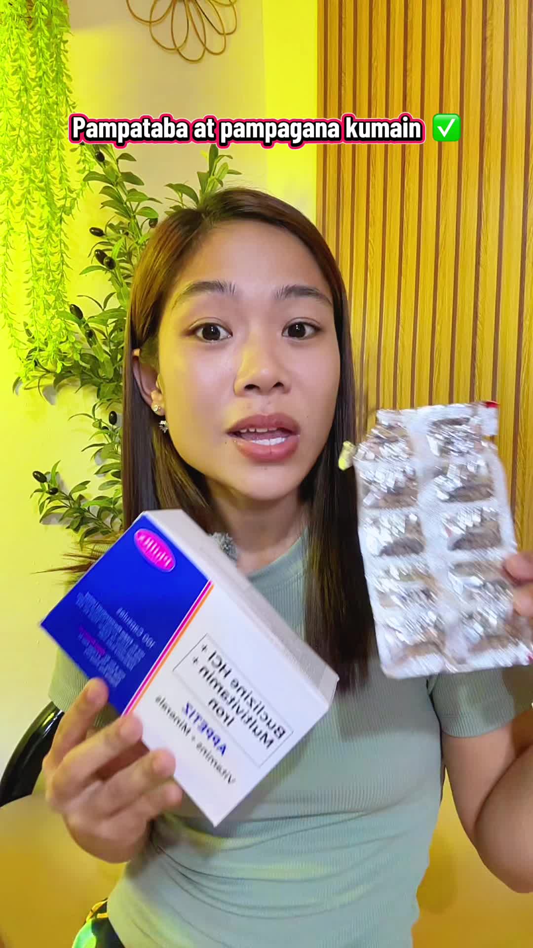Pamapagana at pampataba na multivitamins with iron. #adultvitamins #vitaminsforadults #buclizine #pampatabanavitamins #pampaganakumain 