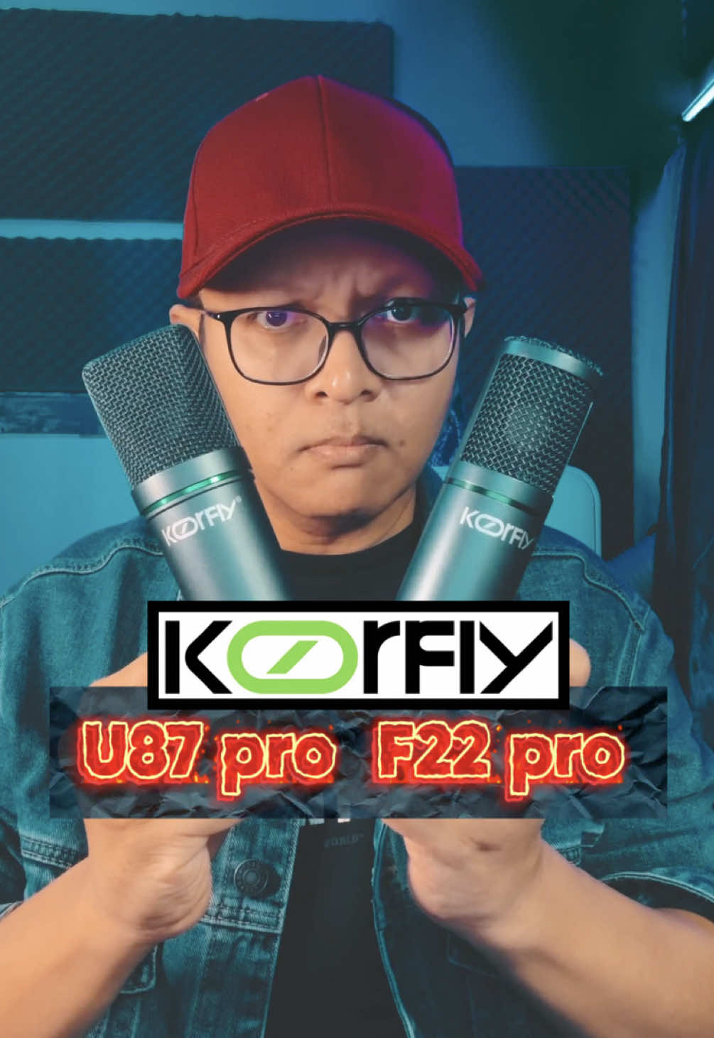 Mic Koorfly F22 pro atau mic koorfly U87 pro? Semoga content ini dapat bantu korang buat pilihan dgn tepat. #AbangShah #voiceoverartist #voiceoverMalaysia #koorfly #micmurah 