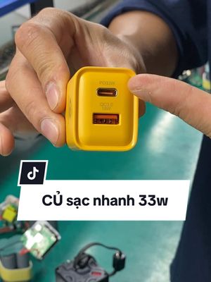 Củ sạc nhanh 33w cho iphon và androi #powmax  #powmaxvietnam  #dongduong  #cusacnhanh 