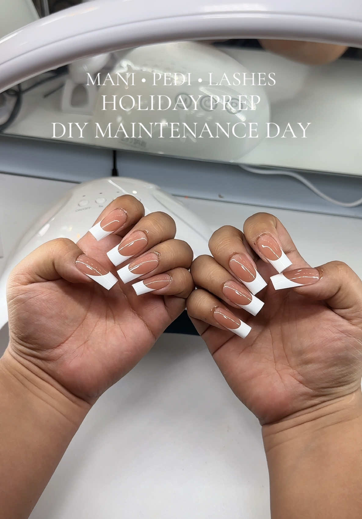 DIY MAINTENANCE DAY 🌟 AT HOME DIY GEL X NAILS MAINICURE PEDICURE DIY LASH EXTENSIONS 💅🏽🙂‍↕️🤍 #maintenance #beautymaintenance #maintenanceday #athomebeauty #diylashextensions #athomelashes #lashes #lashclusters #lashextensions #diylashes #btartboxnails #gelx #gelxnails #athomenailday #nailday #nails #frenchtippressons #gelxpressons #btartbox #lashday #pedicure #diypedicure 