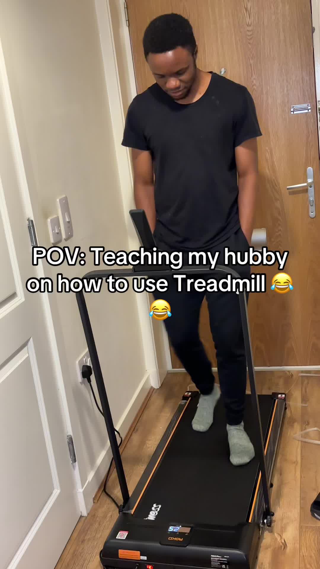 First time on treadmill 😫