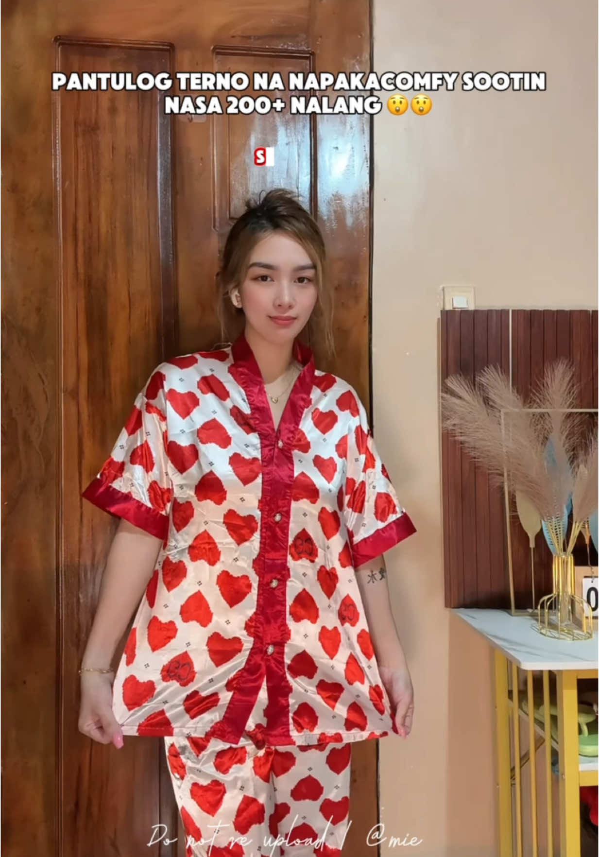 Terno pantulog 200 + lang 😲 #ternopajama #sleepwear #comfyoutfits #sleepwearterno #sleepwearfashion #nightwear #silksleepwear #fypage @Melody-Clothes 