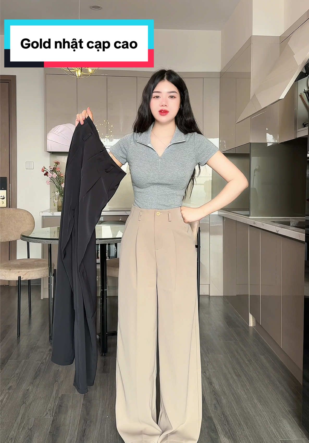 Quần gold nhật cạp cao ôm eo hack dáng siêu tốt nè 😍 #huynhchang00 #huynhchang #huynhchangreview #review 